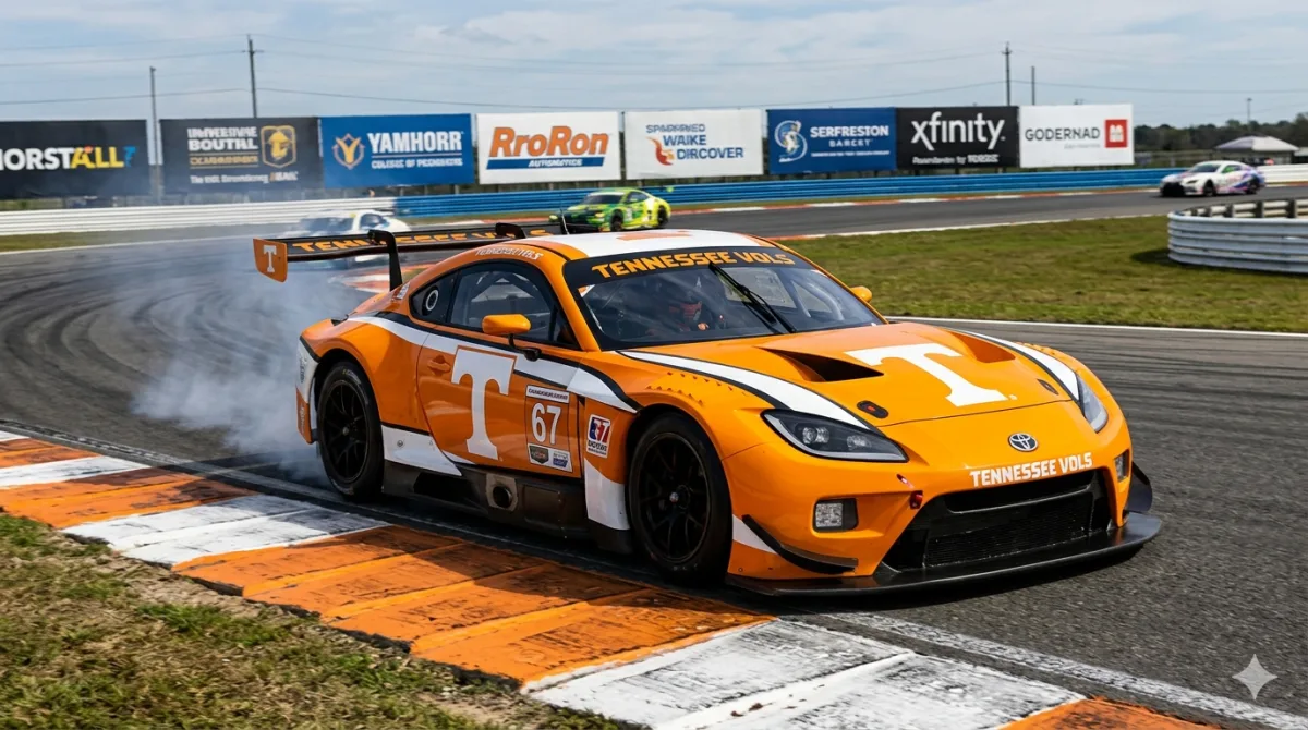 University GT3 race car